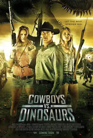 โปสเตอร์หนัง สงครามล่าพันธุ์จูราสสิค (2015) Cowboys vs Dinosaurs ดูหนังออนไลน์ พากย์ไทย Full HD